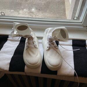 Tod's White Men's High-Top Boots